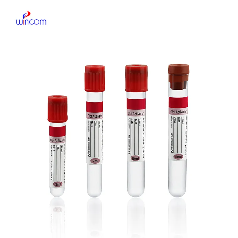 Vacuum Blood Collection Red