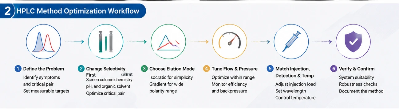 HPLC Method Optimization Workflow