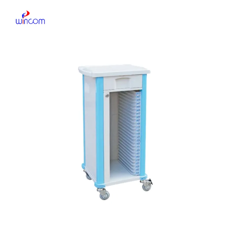 Medical Record Trolley WN198-25 for Hospital